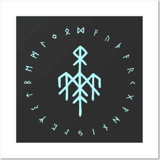 wardruna vikings norse-mythology-symbols Posters and Art